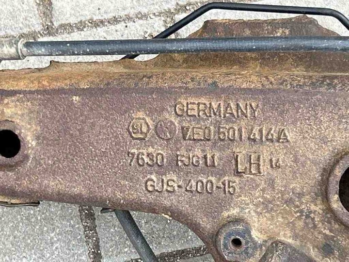 фото №8, Ступица заднего правого колёса vw transporter v t5 фургон 7e0501414a 2.0l