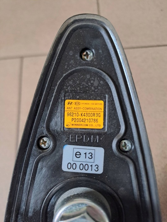 фото №5, Hyundai kona i 17-23r антена r3g 96210-k4300