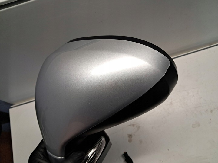 фото №6, Peugeot 308 cc cabrio левая зеркало 6 pin серебристый