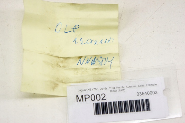 фото №8, Mp002 jaguar xe x760 дверь левый перед pab