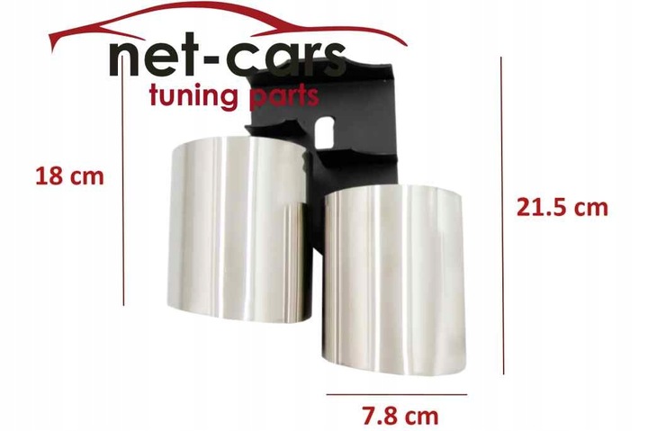 фото №11, Наконечники wycechu audi a6 a7 a8 s6 s8 s line 19 cm