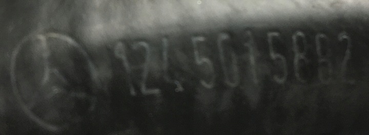 фото №8, Шланг шланг труба жидкости охлаждающей mercedes w124 e200 220e m111 1245015882