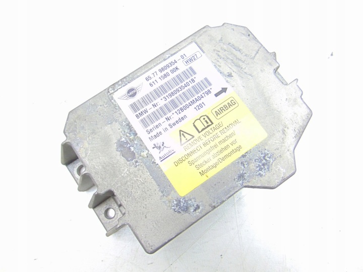 фото №1, Датчик модуль подушки mini cooper r56 r55 r60 r61 9809354