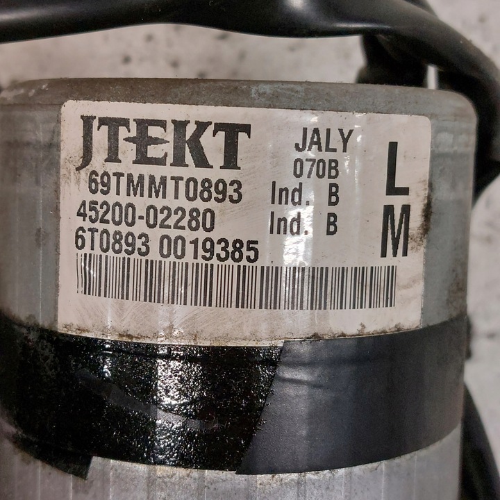 фото №12, Toyota auris 1 i підсилювач колонка кермо 45200-02280 69tmmt0893