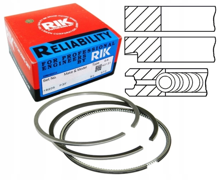 фото №1, Кільця поршневі opel insignia astra 2.0 cdti s