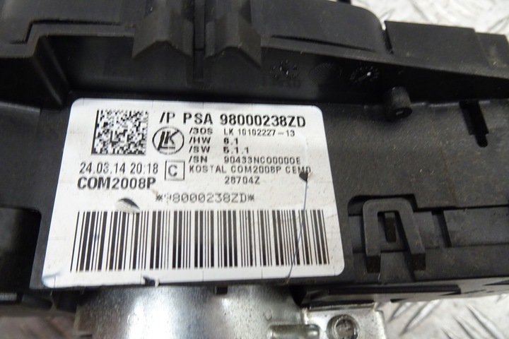 фото №3, Citroen c4 ii перемикач комбінований стрічка