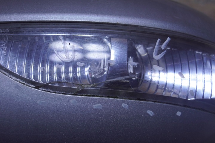 фото №10, Mercedes w169 зеркало левое 7 pin uk l1671