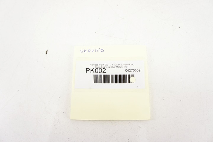 фото №11, Pk002 kia ceed iii 1.5i коробка передач коробки передач wmj6c