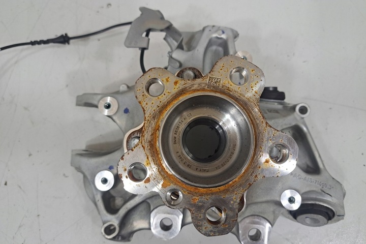 фото №9, Поворотный кулак задняя левая bmw i4 g26 6893271 электрический 400kw 2024