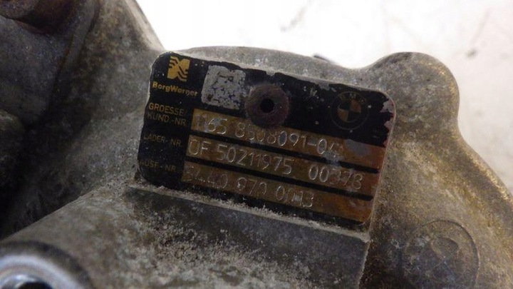 фото №8, Турбонагнітач турбіна 187 tys. km bmw 5 f10 f11 3.0 d 8508091