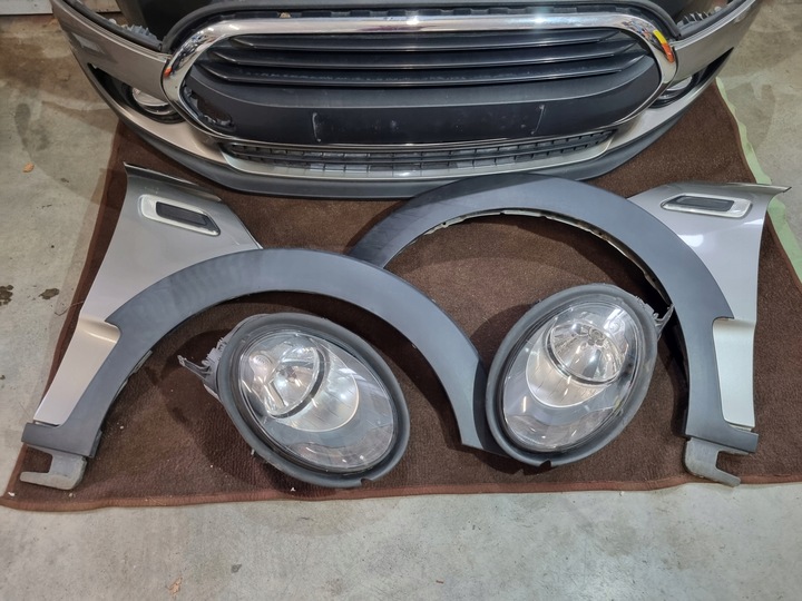 фото №10, Mini clubman f54 капот бампер крыло pas переднее радиатор перед c2k