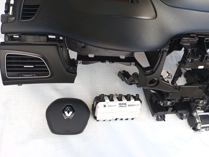 фото №9, Renault talisman head upkonsola капот панель 2 подушка безпеки 4 ремені 2 натягувачі