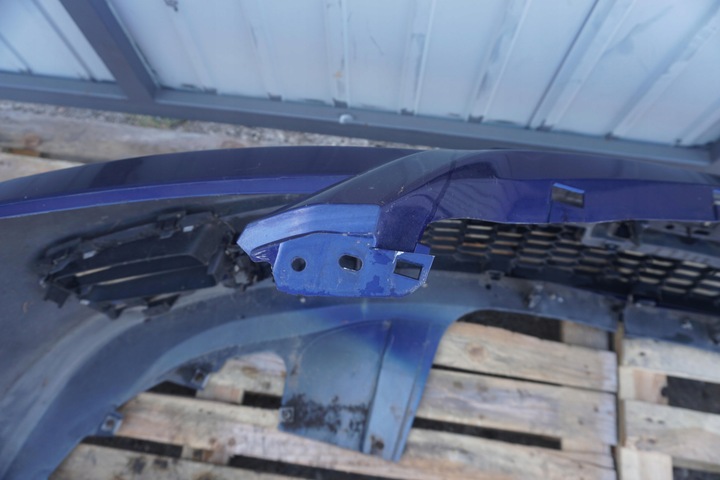 фото №16, Mazda 6 gg рестайлинг бампер переднее 2006год тёмно-синий