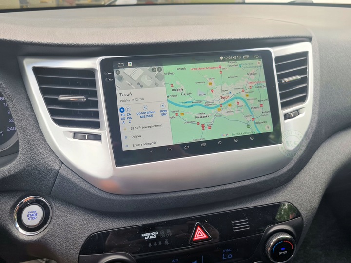 фото №12, V&s qled 2k навигация hyundai tucson 2015 - 2017 бизнес line