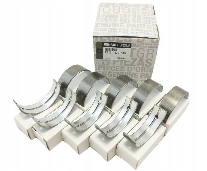 фото №1, Вкладиші головні renault master ii laguna ii 7701478839 оригінал