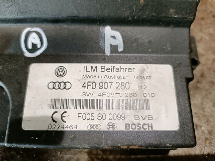 фото №4, Модуль блок управления питание audi a6 c6 4f0907280