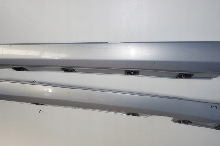 фото №5, Mercedes w221 планки порогові пороги планка права ліва s-klasa накладка