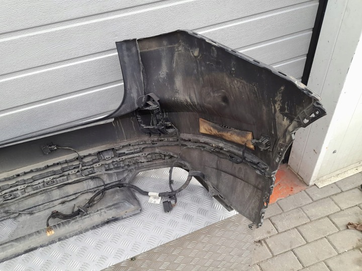 фото №8, Volkswagen touareg iii бампер зад лампа датчики pdc установка r-line