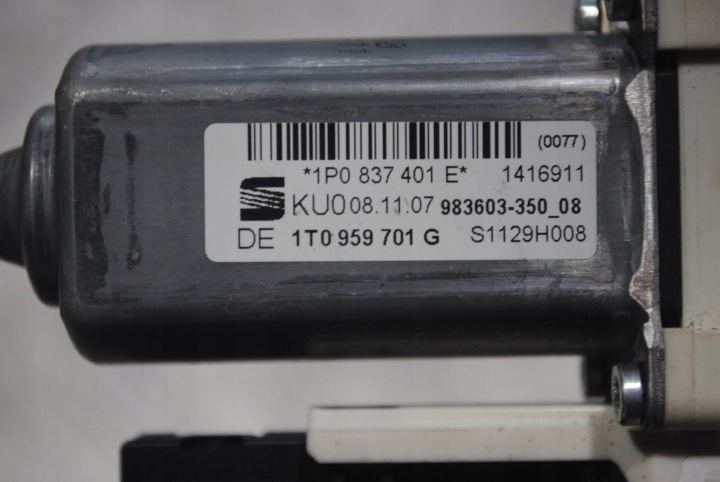 фото №5, Двигунчик модуль скла ліві перед 1k0959793m, 1t0959701g seat leon ii 1p