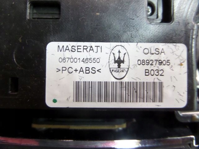 фото №5, Maserati quattroporte vi лампа потолок 6700146550