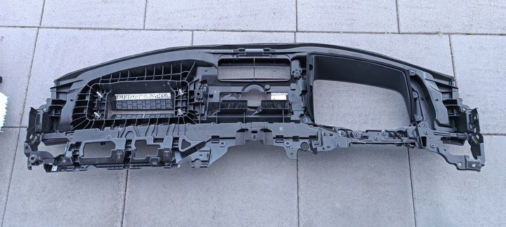 фото №5, Mercedes s клас w223 панель роздавальна капот консоль шкіра спрацьована