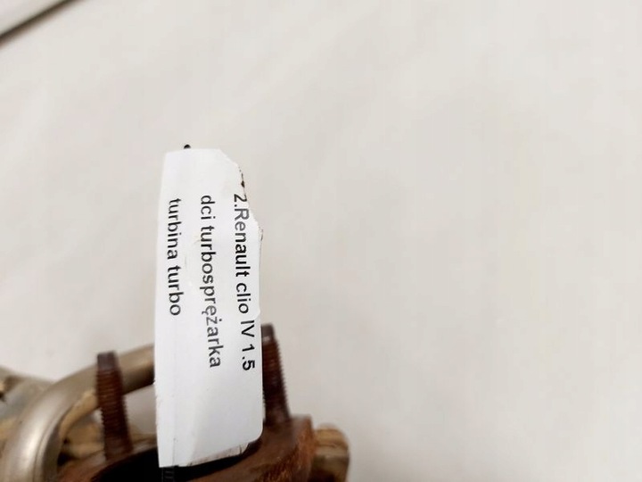 фото №8, Renault clio 4 iv 1.5 dci турбонагнітач турбіна