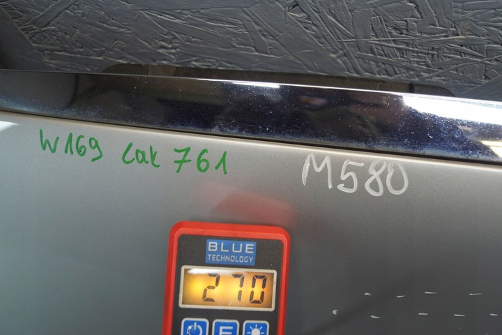 фото №15, Капот крышка двигателя mercedes a w169 761 m580