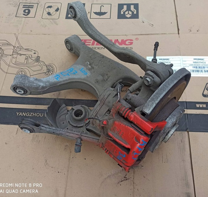 фото №1, Поворотный кулак зад левая рычаги 3.0 tdi audi a7 4g c7