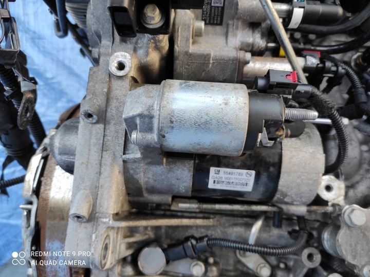 фото №7, Opel astra k 1.6 cdti стартер 12v 55491789
