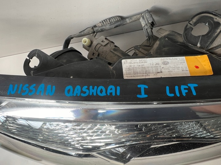 фото №10, Лампа передняя правая nissan qashqai i рестайлинг линза 26010br02a 1el01033506