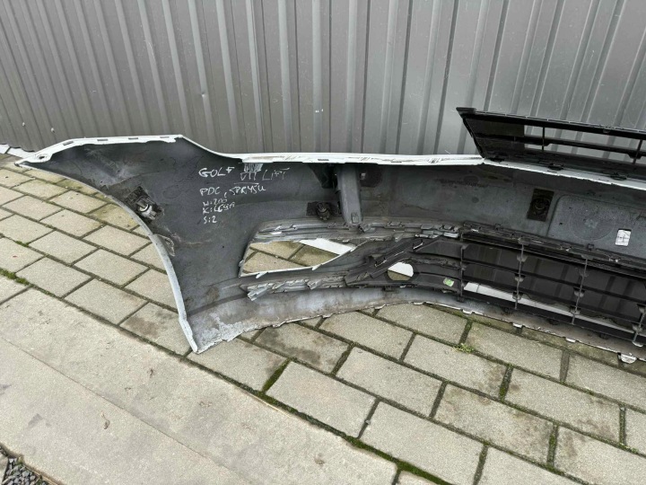 фото №9, Vw golf vii рестайлінг бампер перед передній lc9a 16-20 розпилювач. pdc радар