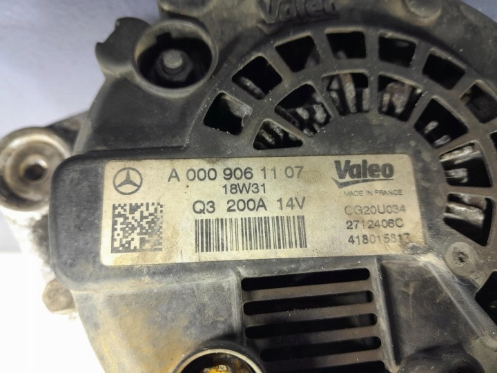 фото №4, Mercedes amg gt 4 door 63s w290 4.0 v8 639 km m177 генератор a0009061107