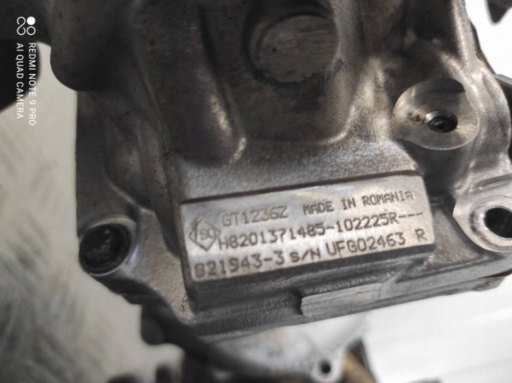 фото №14, Турбокомпресор opel vivaro b renault trafic iii 1.6 dci biturbo h8201371485