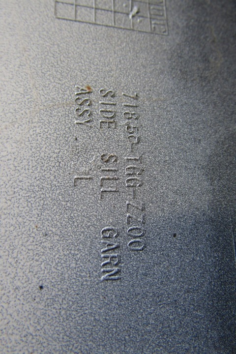 фото №10, Молдинг пороговая левая honda civic x sedan hb 15-22
