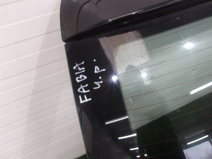 фото №5, Skoda fabia ii 06-15 універсал кришка задня багажника зад колір 9910 bez корозії