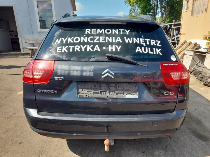 фото №8, Citroen c5 iii x7 фара правое зад правая задняя крышка з крышки w крышка багажника