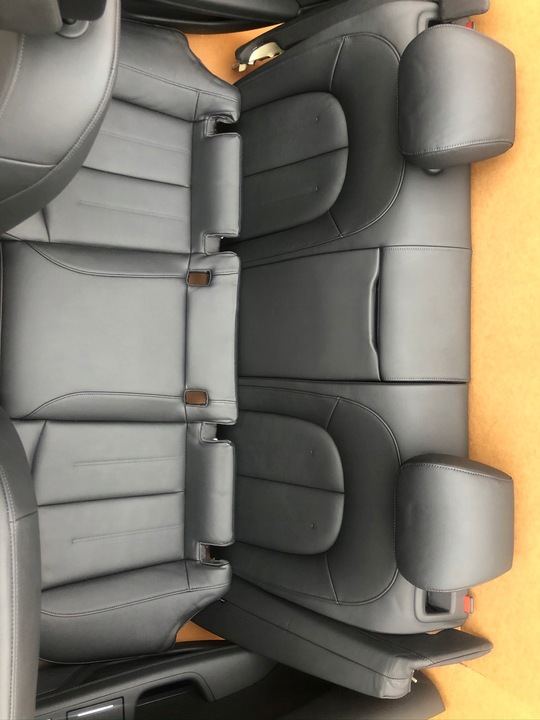 фото №10, Audi a6 c7 4g чорні сидіння обшивки пробіг 30 km