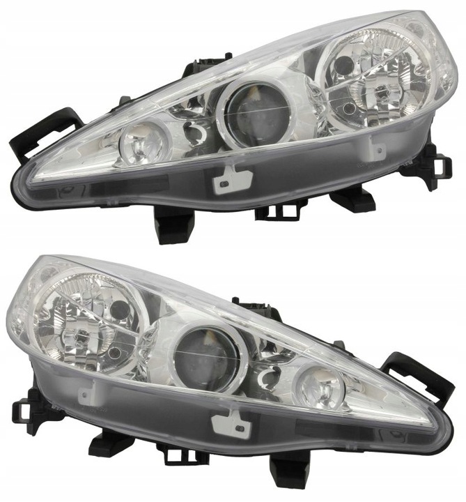 фото №1, Фари лампи peugeot 207 06-13 tyc комплект + двигуни