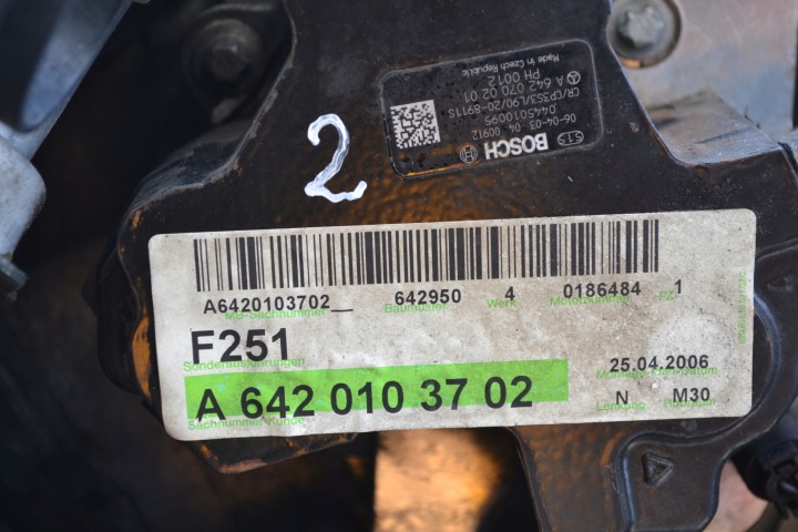 фото №8, Двигун mercedes r-klasa 3.0 cdi 642950 642 950 vat23% kpl