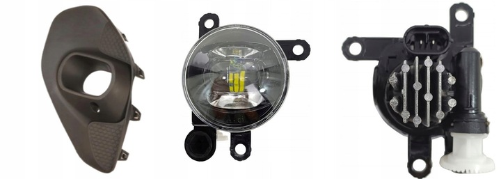 фото №1, Opel corsa f 19- галоген лампа prrzeciwmgielna led + решётка правая