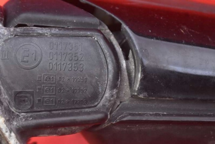 фото №7, Дзеркало ліве чорні 0117351 eu bmw e36 cabrio 90-00 4 pin