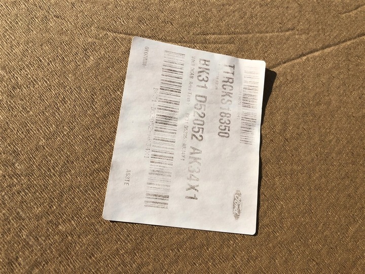 фото №15, 2x потолок защитные накладки полки лампочки transit mk8 рестайлинг