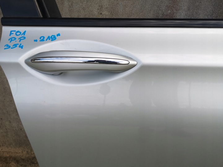 фото №5, Дверь правая перед bmw f01 f02 354 титан серебро met.