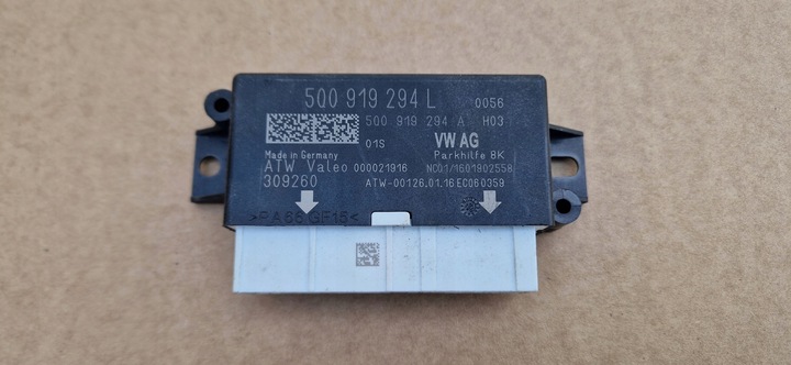 фото №1, Блок керування модуль pdc vw audi 5q0919294l оригінал