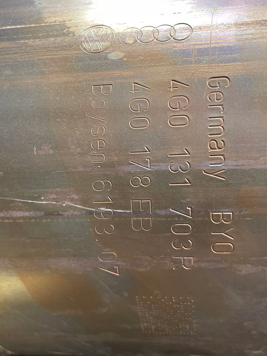 фото №7, Audi a8 s6 s7 4.0 tfsi каталізатор лівий 4g0131703r праві 4g0131703r