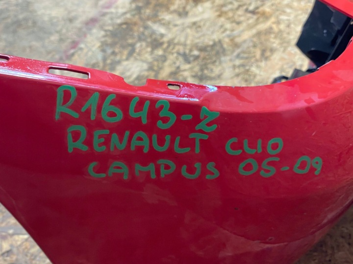 фото №11, Renault clio ii 2 campus рестайлинг 05-12 задний бампер