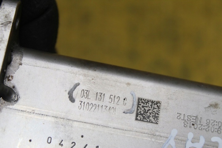 фото №9, Радиатор выхлопных газов egr 03l131512cf golf vi 1.6 tdi