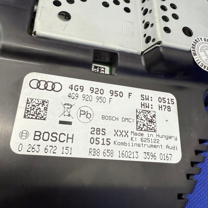 фото №8, Audi a6 c7 4g allroad 3.0 tdi панель приборов acc ночь vision 4g9920950f