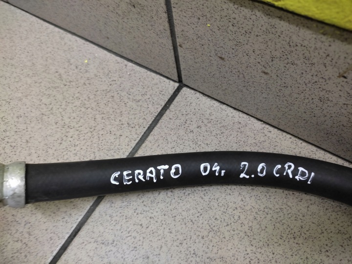 фото №5, Kia cerato 2.0 crdi трубка кондиціонера (шланг кондиціонера, патрубок автокондиціонера) б/в