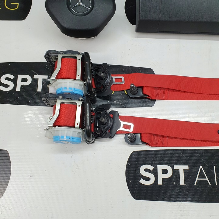 фото №12, W117 cla amg панель консоль подушки ремни подушка безопасности